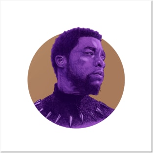 King T'Challa Posters and Art